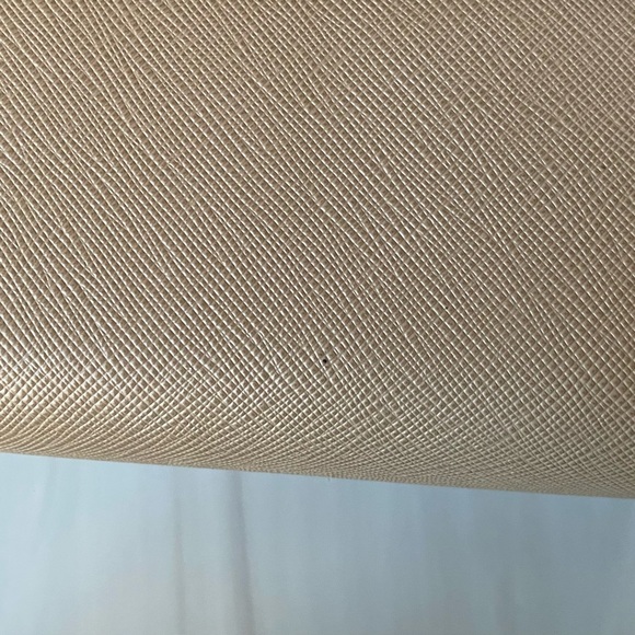 Prada Esplanade Saffiano City Calf Tote Bag Beige Small - Picture 6 of 15